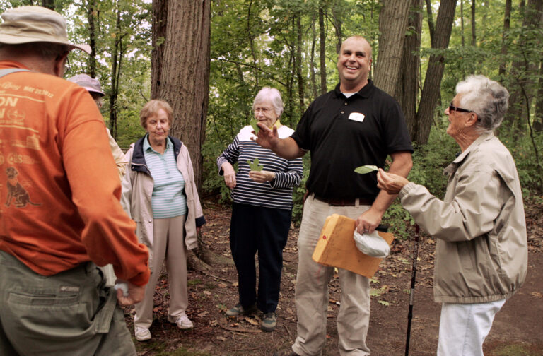 Meadow Lakes residents on hike together