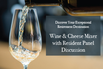 Wine & Cheese Resident Panel